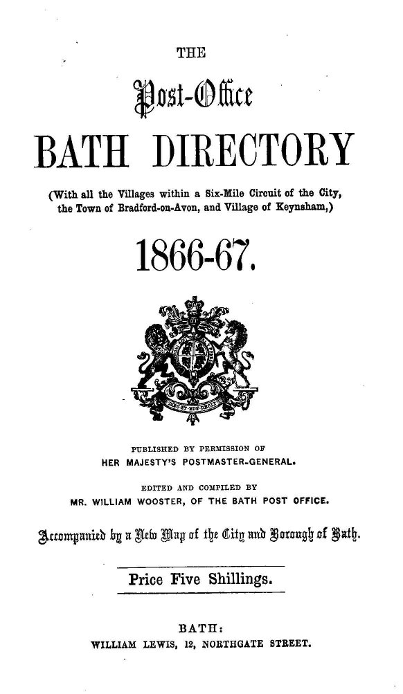 PO Bath Directory 1866-7